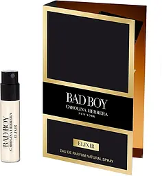 Пробник Carolina Herrera Bad Boy Elixir 1,5 мл парфумована вода