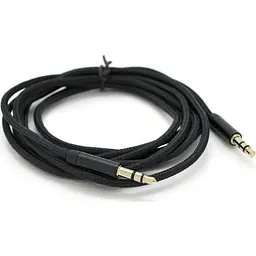 Кабель мультимедійний 3.5mm M to 3.5mm M 1.0m black VEGGIEG (YT-AUXGJ(M)/(M)-AB-1)