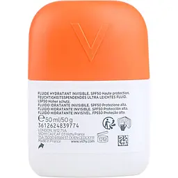 Сонцезахисний ультралегкий зволожувальний флюїд Vichy Capital Soleil UV Aqva для шкіри обличчя та зони навколо очей SPF 50 50 мл - мініатюра 2