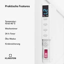 Інфрачервона нагрівальна панель Klarstein Wonderwall Air Smart 770 (10045443) - мініатюра 3