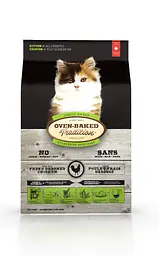 Сухий корм Oven-Baked Tradition для кошенят із свіжого м'яса курки 350г.