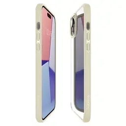 Прозорий чохол Spigen Ultra Hybrid Mute Beige для iPhone 15 (ACS06800) - мініатюра 6