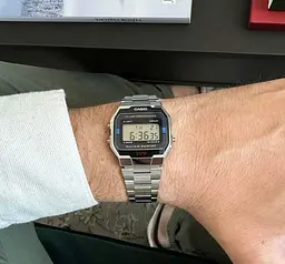 Годинник Casio A163WA-1QES - мініатюра 6