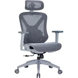 Крісло офісне Officepro Atlas OC630G-DG-DG Gray/Dark Gray (OC630-G-DG-DG)
