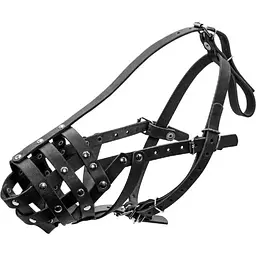 Намордник для собак Collar твердий № 2, 28 см чорний