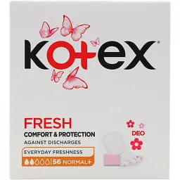 Щоденні прокладки Kotex Deo Normal Plus 56 шт.