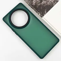 Чохол TPU+PC Lyon Frosted для Xiaomi Redmi A3 Green - мініатюра 2