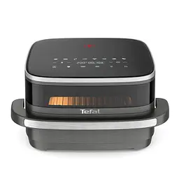 Tefal Мультипіч Tefal Easy Fry XL Surface, 2200Вт, чаша-4л, сенсорне керув., з віконцем, 10 програм, пластик, чорно-сірий