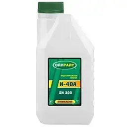 Олива індустріальна OilRight веретенна И-40А 1 л