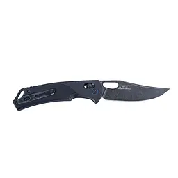 Ніж складаний туристичний SRM Retriever 9201-GB (9 см) D2 / G10 чорний - мініатюра 2