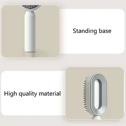 Масажний гребінець Central Hollow Cushion Comb 3D для шкіри голови ∙ 3D гребінець для волосся Central Hollow Cushion Comb - мініатюра 6
