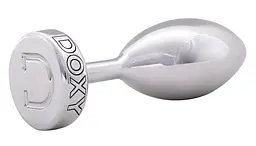 Анальна пробка Doxy Butt Plug Smooth 11 см (сріблястий) - мініатюра 2