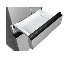 Холодильник Gorenje SBS, франц.дверцята, 182x80x71см, 2 дв., Х-302л, М-178л, A+, NF+, Інвертор, Дисплей, Сірий - мініатюра 4