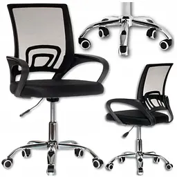 Офісне крісло Sofotel Care Life Black Mesh (CF-09) - мініатюра 2