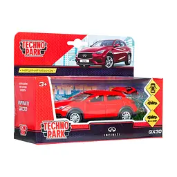 Автомодель Технопарк Infiniti QX30, 1:32, червоний (QX30-RD) - мініатюра 7