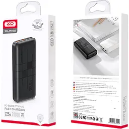 Зовнішній акумулятор XO PR188 20000mAh 22.5W Black [123249] - мініатюра 4