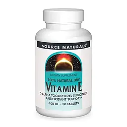 Vitamin E 400 IU D-Alpha Tocopherol - 50 tabs