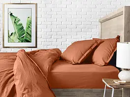 Набір наволочок Cosas Amber set 70х70 см теракотовий (SetPillow_RanforsTerrakot_70х70) - мініатюра 4
