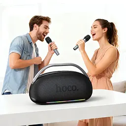 Портативна колонка HOCO HT2 Melody portable BT speaker Black (6942007672153) - мініатюра 9