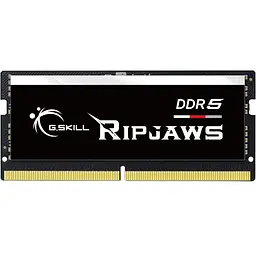 Модуль пам'яті для ноутбука SoDIMM DDR5 16GB 4800 MHz Ripjaws G.Skill (F5-4800S4039A16GX1-RS)