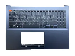 Топкейс ноутбука / верхня панель та клавіатура для ноутбука Asus Vivobook Pro 15 OLED K6602VU, K6602ZC, K6602ZEA (90NB0Z51-R30UA0) Оригінал від Asus, Верхня панель клавіатури