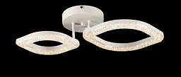 Люстра стельова LED Splendid Ray L2721/1+1, 48W, білий, з пультом, сучасний стиль - мініатюра 3