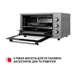 Електропіч Perfelli CLASSIC 48 GREY - мініатюра 7
