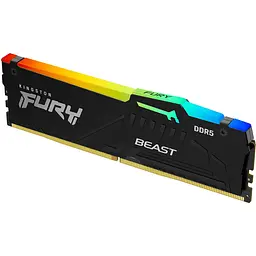 Kingston Пам'ять до ПК DDR5 5600 8GB FURY Beast Black - мініатюра 4