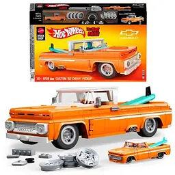 Конструктор Mattel Brick Shop Hot Wheels Elite Chevy 858 деталей (JFT20)