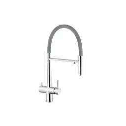 Змішувач для кухні з підключенням до фільтру Kroner KRP Edelstahl Klassisch - ESG03815GRA CV027934 Нержавіюча сталь