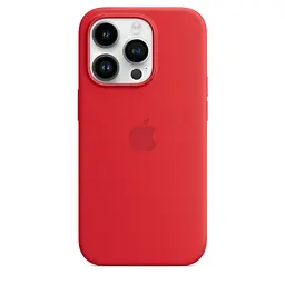 Чохол Silicone Case з MagSafe для Apple iPhone 14 Pro (Product Red) ААА [72711] - мініатюра 5