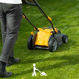 Stiga Газонокосарка аккумуляторна STIGA Combi340eKit 48В 4А·рік 38см 40л 25-75мм ЗП 14кг - мініатюра 6