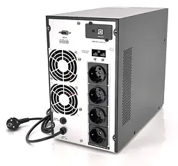 UPS з правильною синусоїдою Ritar PT2KL-LCD 2000VA (1800Вт), заряд 5A, під зовнішній АКБ 72V - мініатюра 2