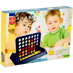 Настільна гра Edu-Toys Чотири в ряд (GM004) - мініатюра 2