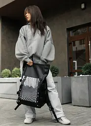 Жіночий рюкзак Sambag ROLLTOP HACKING 41 x 30 x 16 см (24460122) - мініатюра 10