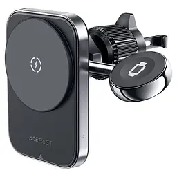 Автотримач із БЗУ D18 2in1 in-car Black Acefast teh0029269