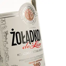 Горілка Zoladkowa de Luxe 40% 1 л - мініатюра 3