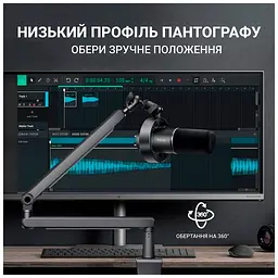 Мікрофон Fifine T688 USB/XLR Black (T688) - мініатюра 10