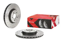 Диск гальмівний вентильований Ford Kuga II, Focus II-III, Transit 04-25р Brembo (09.C542.1X) - мініатюра 2
