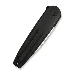 Ніж складаний туристичний Weknife Hull (9.9 см) Bohler M390 / Titanium чорний - мініатюра 5