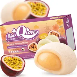 Моті QLove Tropical Passion Mini Mochi 80г - мініатюра 3