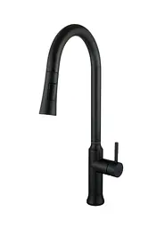 Змішувач для кухні Globus Lux Alpen SBT1-2033-BB Чорний матовий