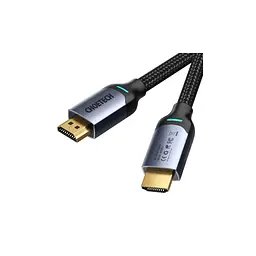 Кабель мультимедійний HDMI M to HDMI M 2.0m V2.1 8K60Hz HDR10 HLG Choetech (XHH01-BK) - мініатюра 3