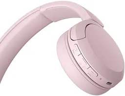 Навушники бездротові Sony WH-CH520 Pink, BT 5.2, SBC, AAC, Wireless, Mic - мініатюра 4
