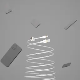 Кабель Belkin USB-A > Lightning заряджання/синхронізації 1м, плетений, силіконовий, з ремінцем на ма teh0013716 - мініатюра 9