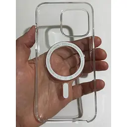 Оригінальний протиударний чохол Apple Clear Case with MagSafe для iPhone 15 Pro Max (6.7") Прозорий (MT233ZM/A) - мініатюра 5