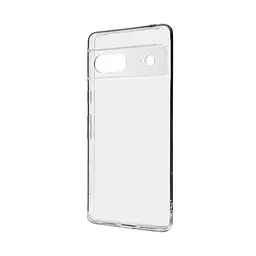 Прозрачный чехол для Google Pixel 7 с защитой камеры, тонкий, силиконовый, бесцветный, ударопрочный, противоударный бампер с закрытой камерой, ArmorStandart (ARM77020)