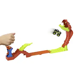 Ігровий набір Hot Wheels Monster Trucks Атака змії (JJN44) - мініатюра 4