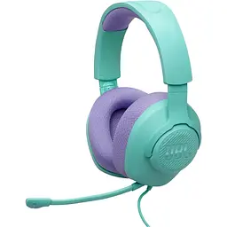 Игровая гарнитура JBL Quantum 100M2 Cyan (JBLQTUM100M2CYN)