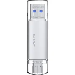 USB флеш-накопичувач Acer UT300 16GB USB 3.2 Metal (BL.9BWWA.587) - мініатюра 2